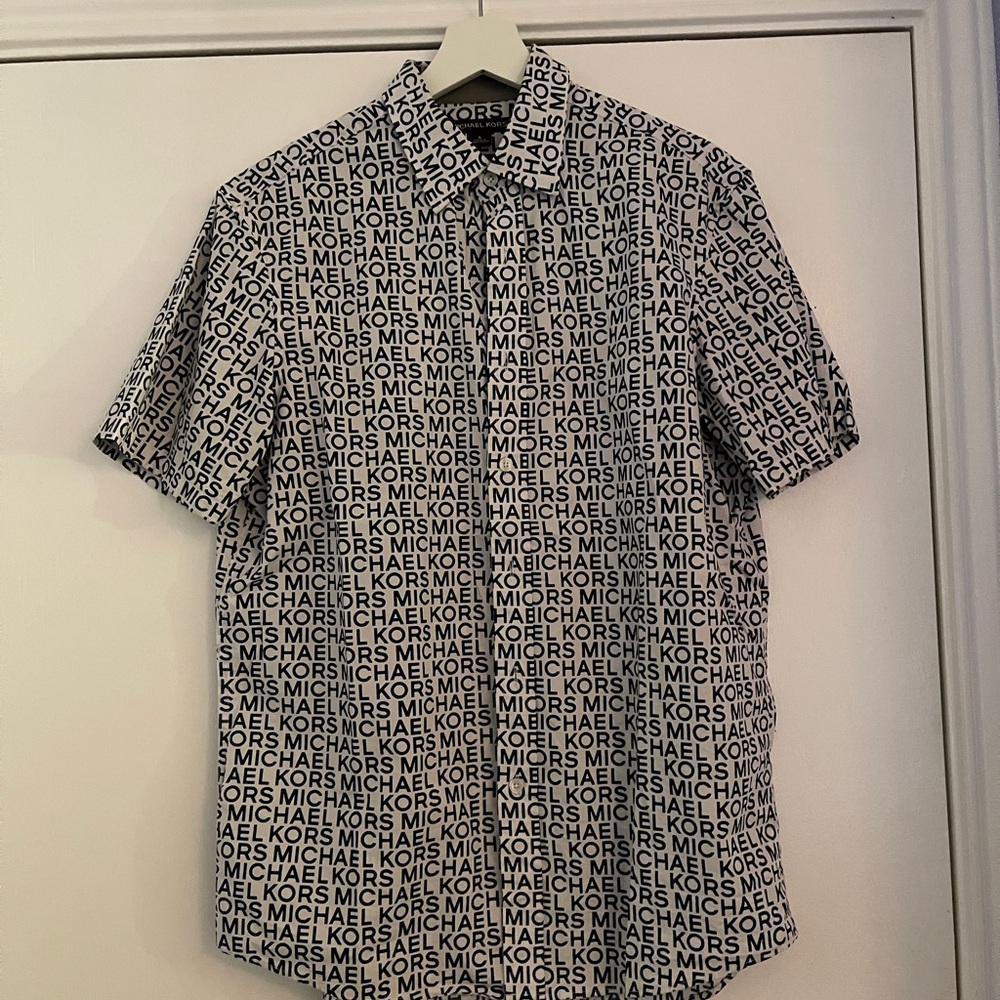 Michael Kors all over printed shirt